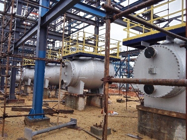 High Efficient Plate And Shell Heat Exchanger For Oil & Gas / Refinery